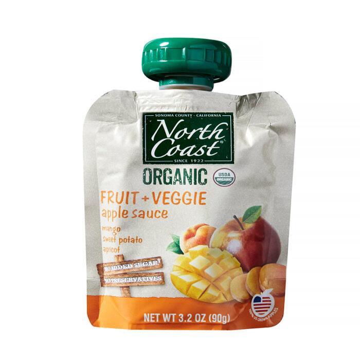 North Coast – Pouch Apple Sweet Potato Mango Organic 4 EA – Pack of 6