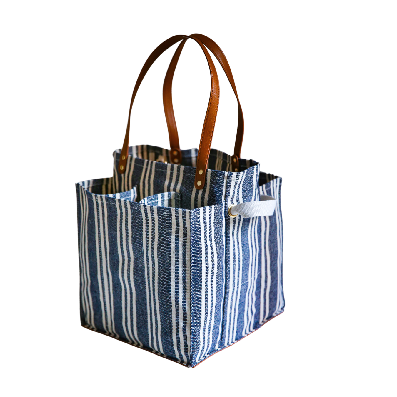CapaBunga® Heavy-Duty Canvas Tote Bag | Reusable Multi-Pocket Market T