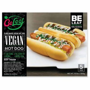 BeLeaf – Vegan Hot Dog, 10.5oz | Buy Online at PlantX Today!