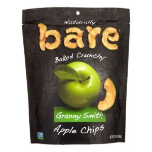 Bare Fruit – Baked Crunchy Apple Chips Granny Smith, 3.4 Oz
