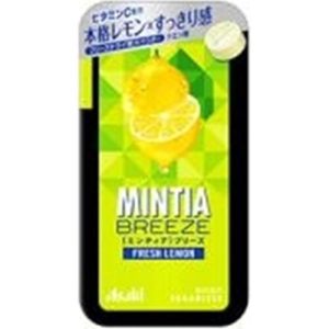 Asahi, Mintia Breeze, Tiny Sugar Free Tablet Candy, Lemon Flavor 30 pcs in 1 pack