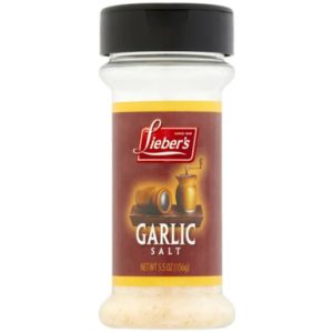 Lieber’s Garlic Salt, All-Purpose Seasoning, Kosher for Passover, 5.5 oz