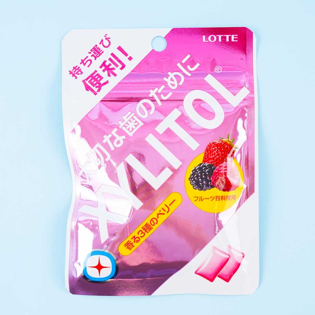 Lotte Xylitol Bubble Gum Pack – Mixed Berries