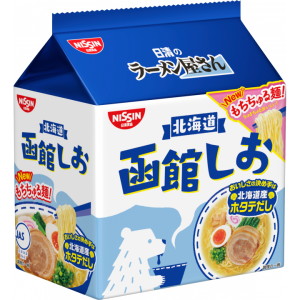 Nissin Ramen Yasan Hakodate Shio Ramen Instant Noodles 5 Servings