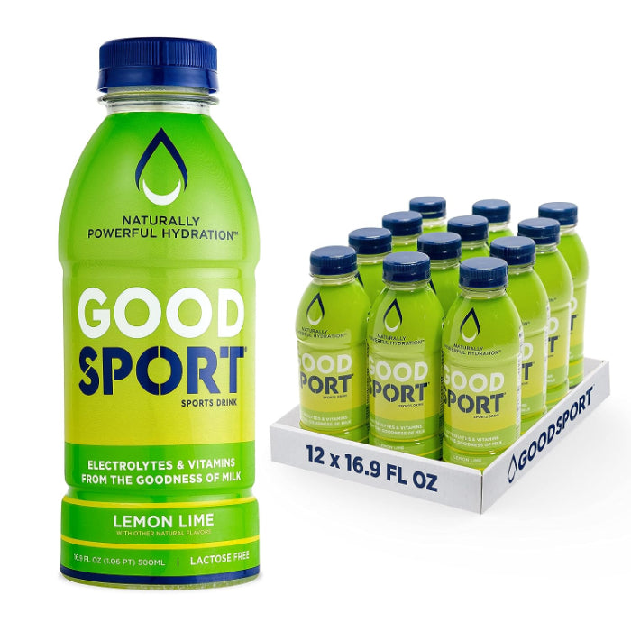 Goodsport – Sports Drink Lemon Lime, 16.9 Floz (Pack of 12)