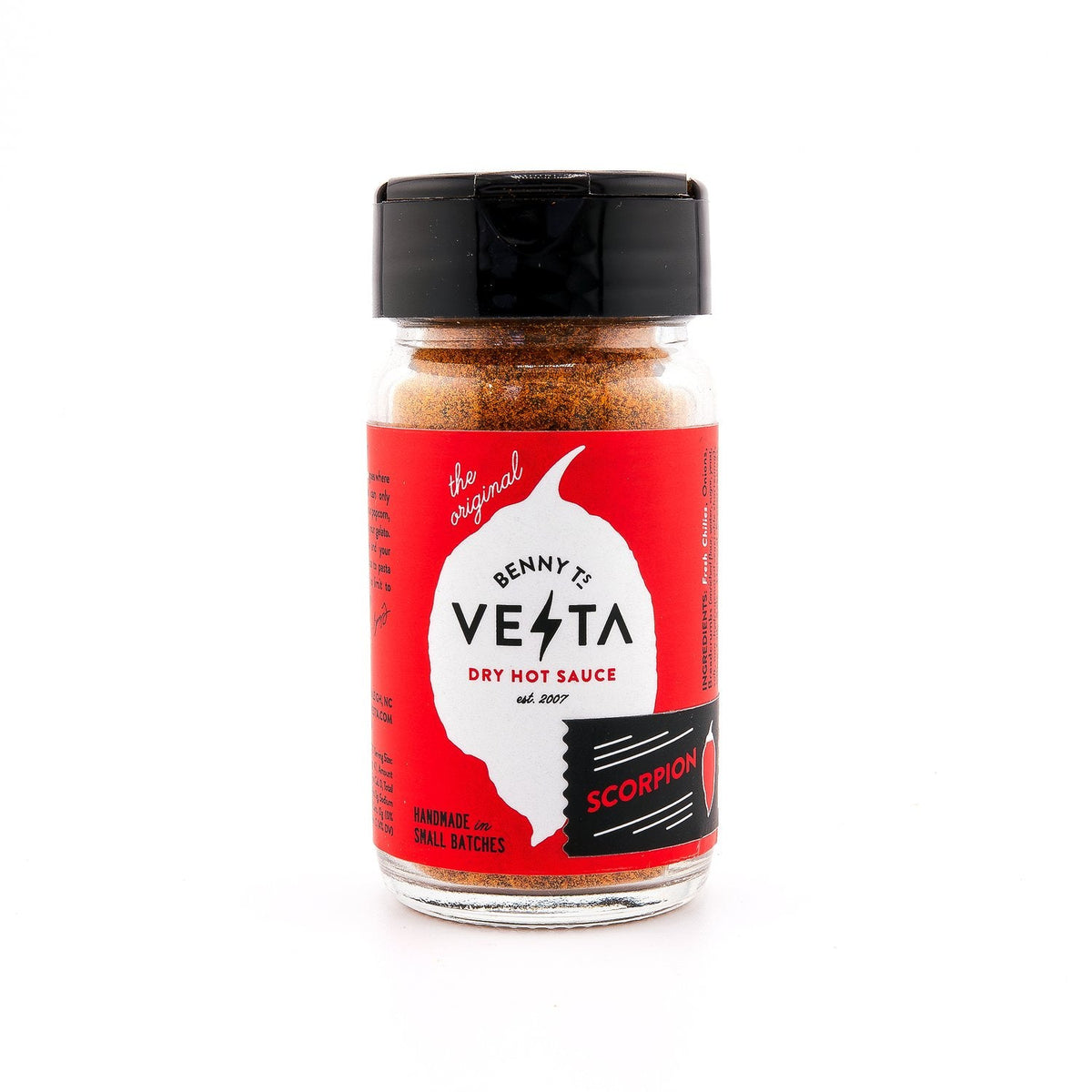 Benny T’s Vesta – Dry Hot Sauce – Scorpion | 12 Jars