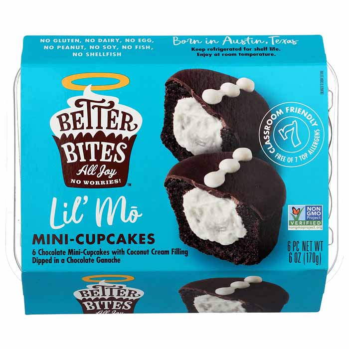 Better Bites – Lil’ Mo Mini Cupcakes, 6oz