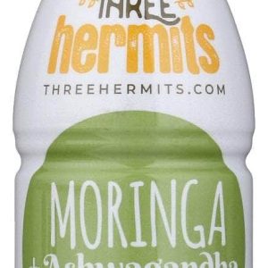 Three Hermits Shot Moringa Ashwagandha, 2.5 Fo | Pack Of 12