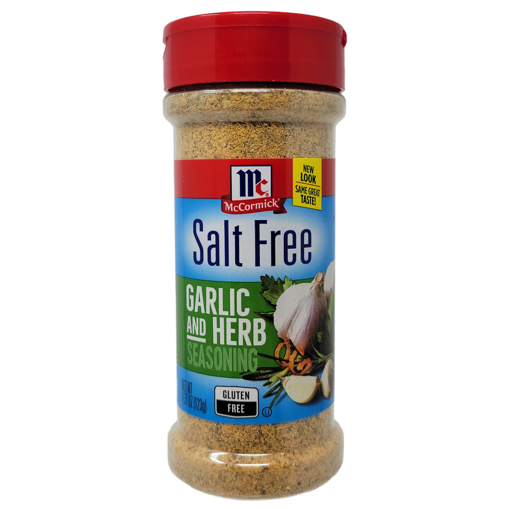 McCormick Salt Free Garlic & Herb Seasoning – 4.37oz.