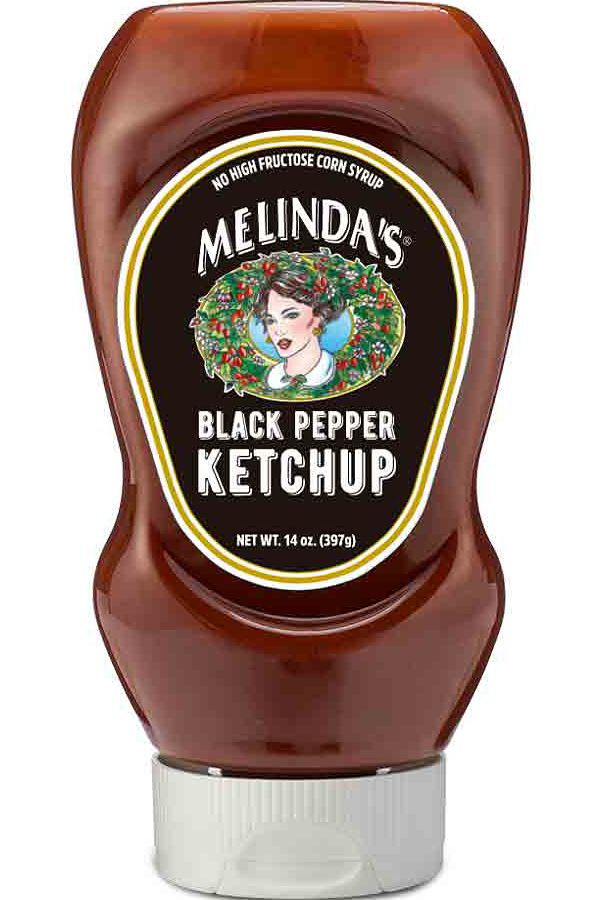 Melinda’s Black Pepper Ketchup, 12oz.