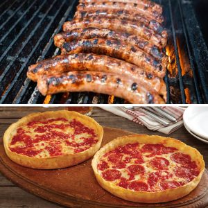 The Original Nottoli & Son Bulk 5lb Italian Sausage & 2 Pizzas
