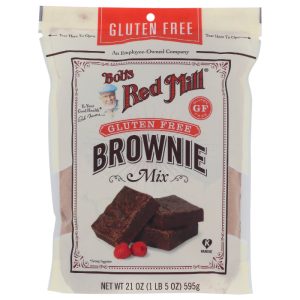 Bob’s Red Mill – Mix, Brownie, 21 OZ – Pack of 4