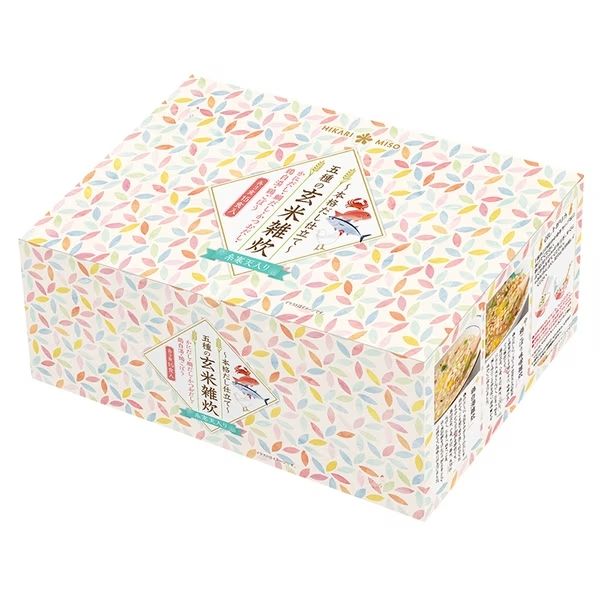 Hikarimiso, Brown Rice in Soup, Dashi Soup with Brown Rice & Kanten, Zosui, 15 cups
