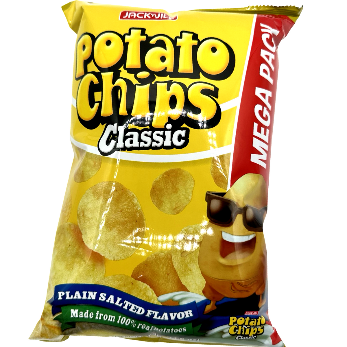 Jack & Jill – Potato Chips Classic (Mega Pack)- 4.6 OZ