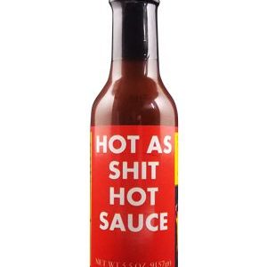 Hot As Shit Hot Sauce, 5oz.