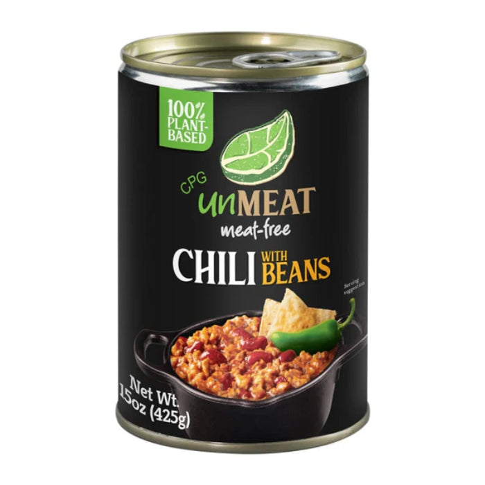Unmeat – Meat Free Chili with Beans, 15 Oz (Pack of 12)