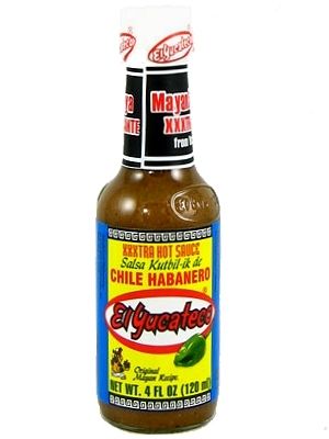 EL Yucateco Chile Habanero Hot Sauce, 4oz.