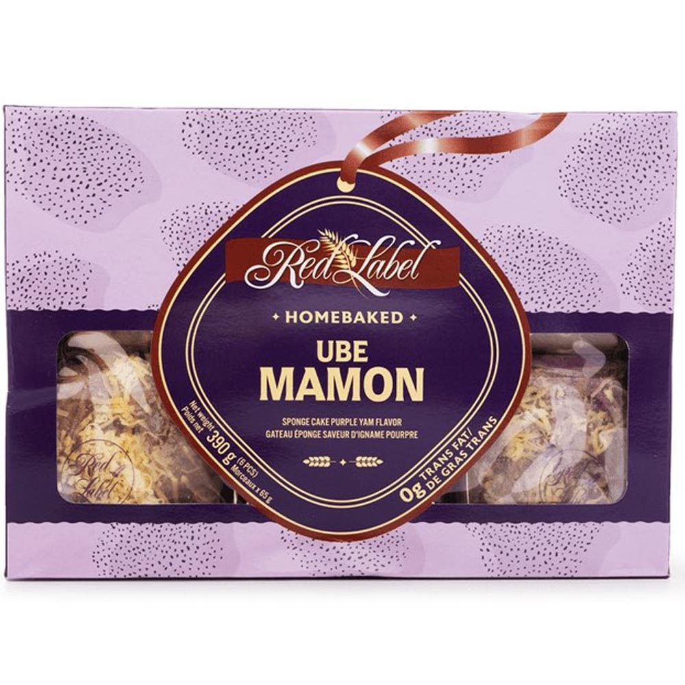 Red Label – Home Baked – UBE Mamon – 390 G