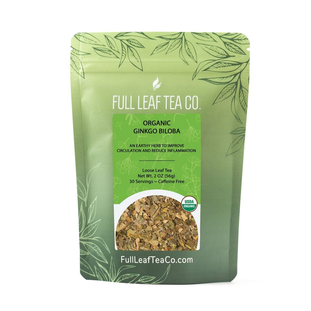 Organic Ginkgo Biloba – Case of 6
