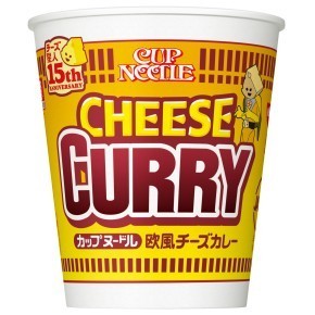Nissin “Cup Noodle, Cheese Curry flavor”, 85g