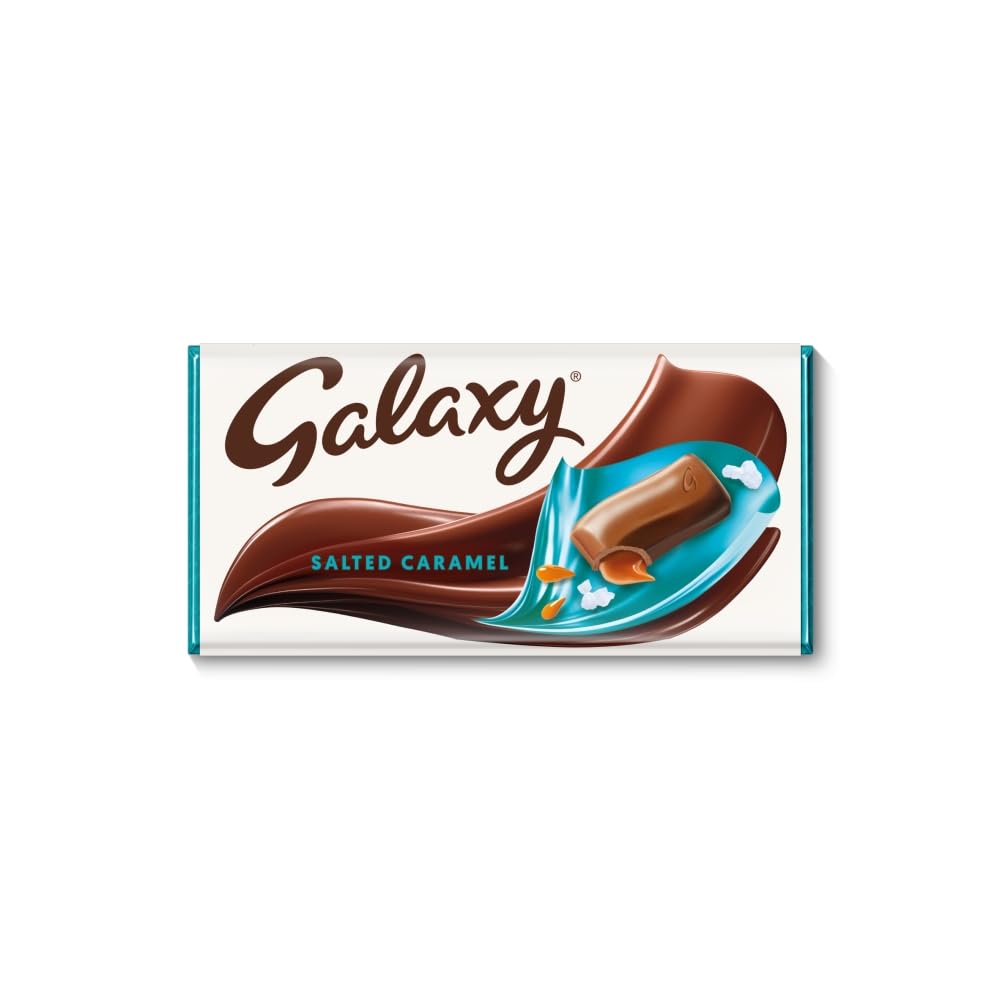 Galaxy – Chocolate Bar Caramel & Sea Salt, 135g