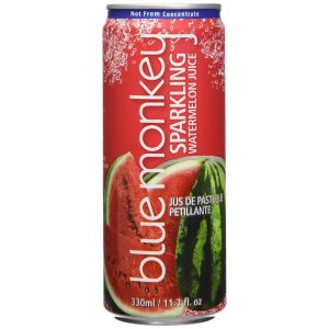 Blue Monkey – Sparkling Coconut Water, Watermelon, 11.2 fl oz