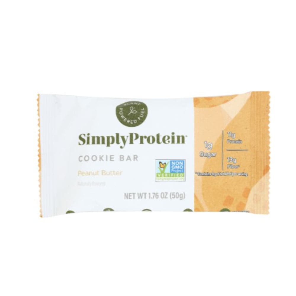 SimplyProtein – Plant Based Peanut Butter Cookie Bars, 1.76 oz
