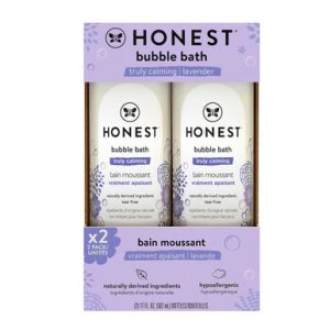 The Honest Company Bubble Bath, Truly Calming Lavender, 17.0 fl oz (2 count)