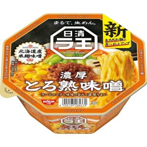 Nissin New Raoh MISO x 12 pcs Instant Ramen Noodle Made in Japan – Tokyo Sakura Mall
