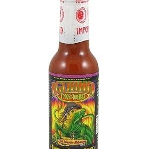 Iguana Tropic Thunder Red Jalapeno Habanero Tropical Hot Sauce, 5oz.