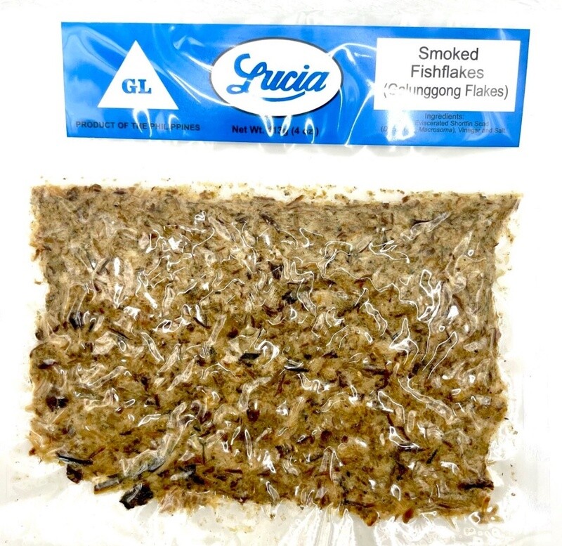 Lucia – Smoked Fishflakes (Galunggong Flakes) 4oz