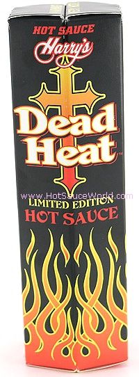 Dead Heat Hot Sauce with Death Certificate, 5oz.