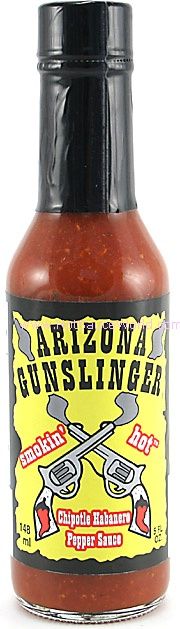 Arizona Gunslinger Chipotle Hot Sauce, 5oz.