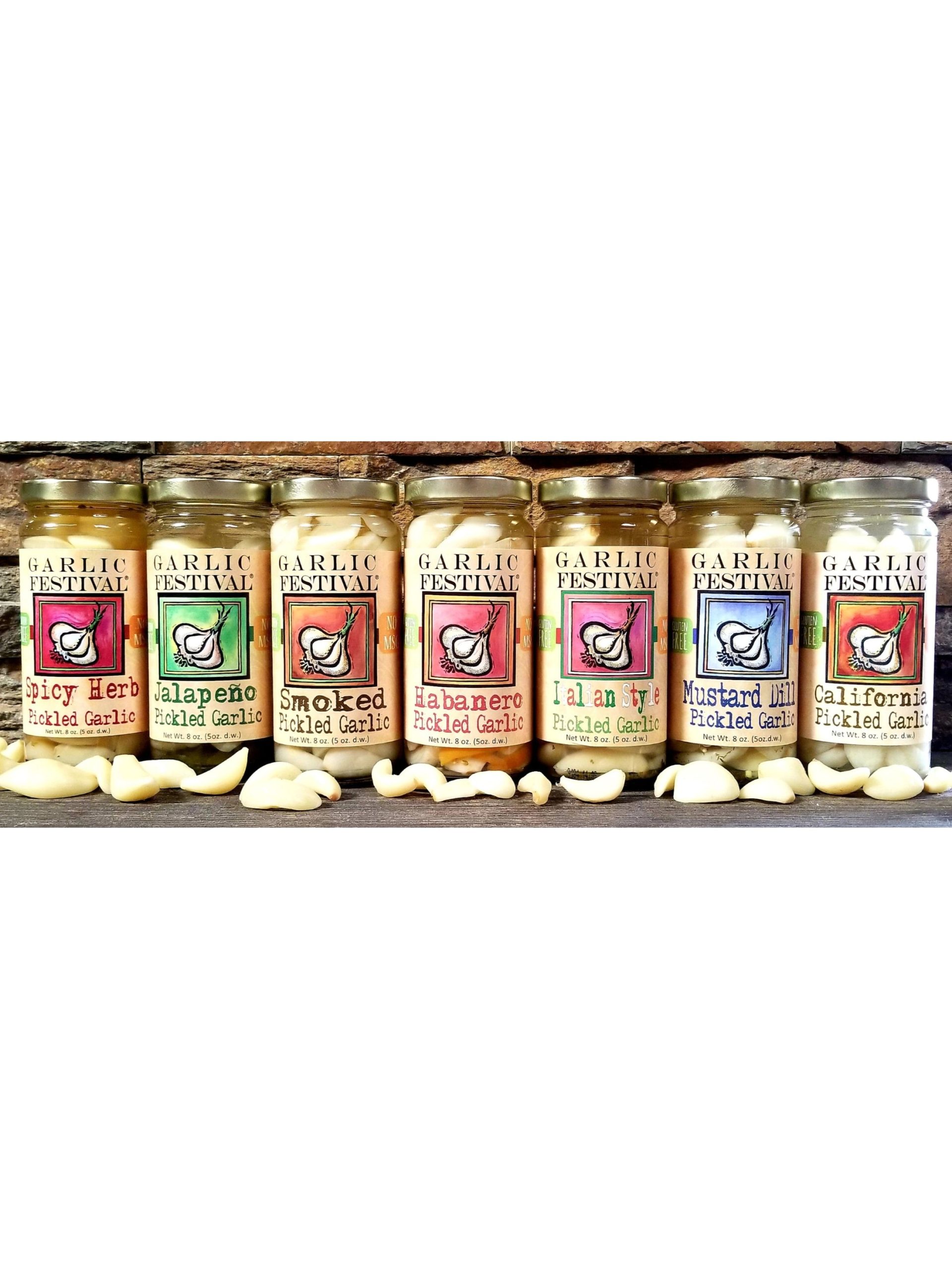 Pickled Garlic California Garlic Festival foods 32