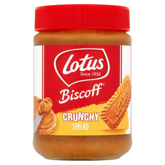 Lotus Biscoff – Crunchy Biscoff Spread, 13.4oz