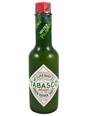Tabasco Green Pepper Hot Sauce, 5oz.