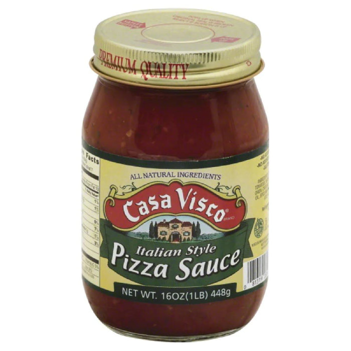 Casa Visco – Pizza Sauce, 16 Oz (Pack Of 6)