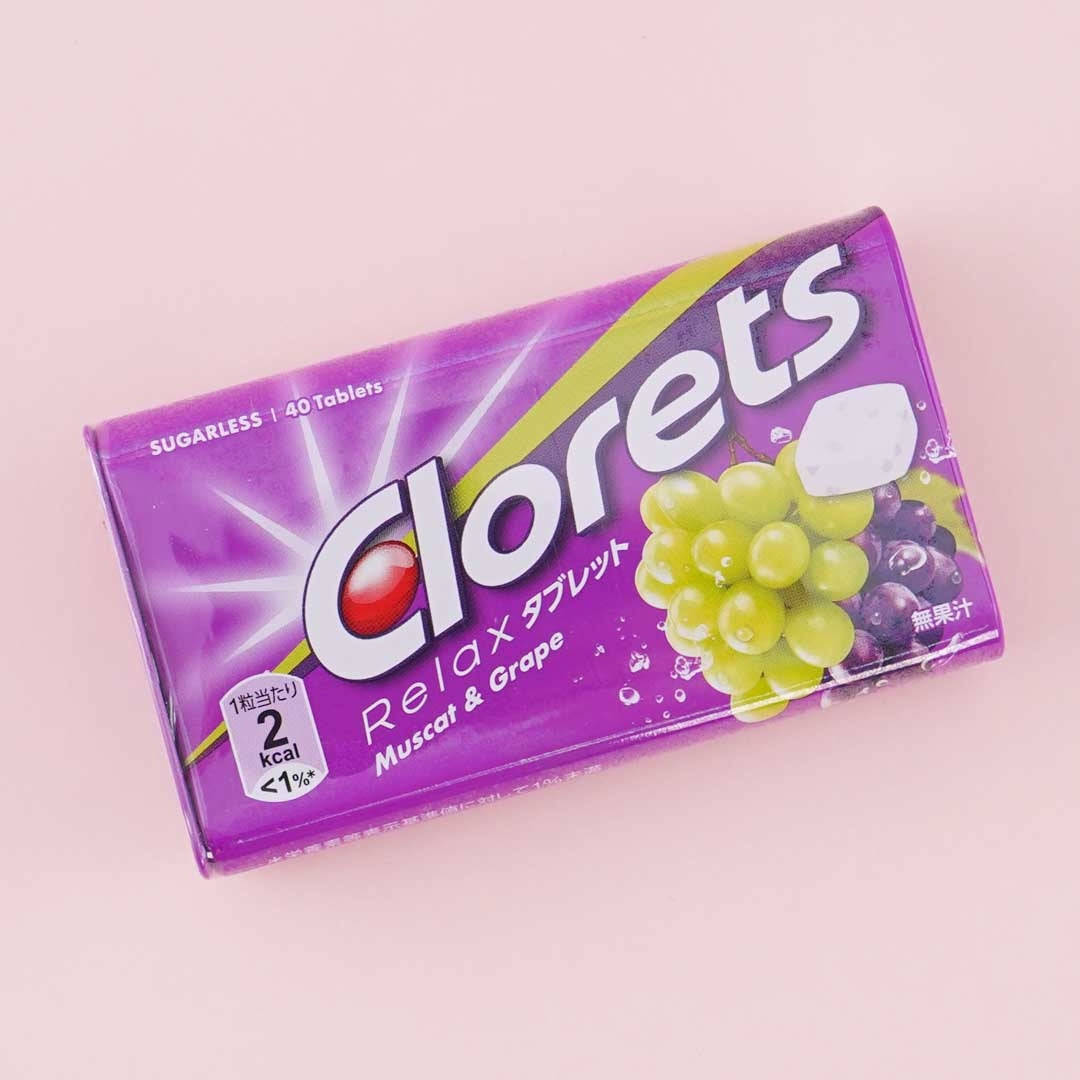 Clorets Relax Tablet Mints – Muscat & Grape