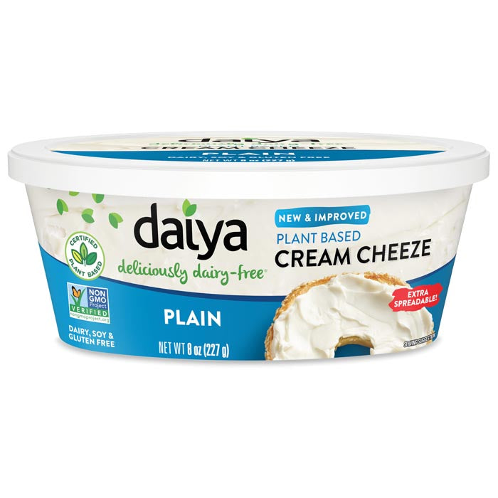 Daiya – Plain Cream Cheeze Style Spread | Buy Now at PlantX