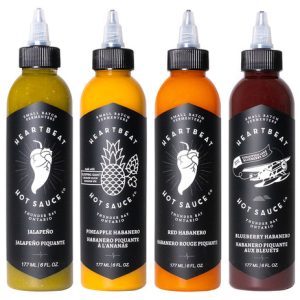 Heartbeat Hot Sauces 4 Pack, 4/6oz.