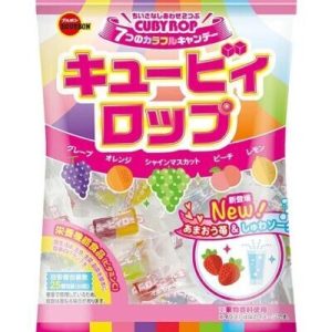 Bourbon, Cubyrop, 7 Flavors in 1 Pack, 100g, Small hard candy