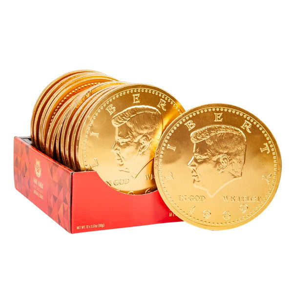 Ft Knox 5″ Giant Gold Chocolate Coin