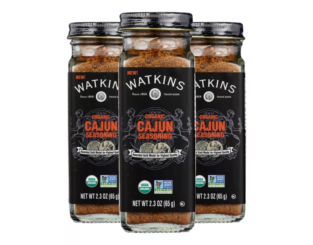 Watkins Spice Cajun Organic, 2.3 Oz – Pack Of 3