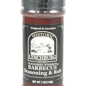 Historic Lynchburg Tennessee Whiskey BBQ Seasoning & Rub, 5oz.