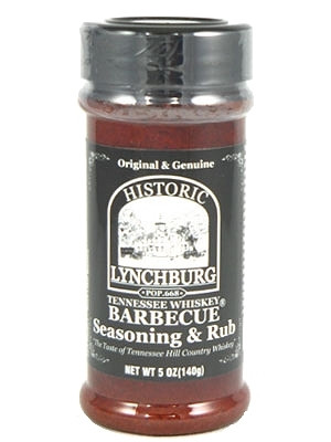 Historic Lynchburg Tennessee Whiskey BBQ Seasoning & Rub, 5oz.