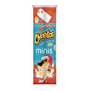 Cheetos Snowy Cheese Balls White Cheddar Minis 102.7g