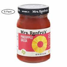 Mrs Renfro Salsa Pineapple 16 Oz – Pack of 6