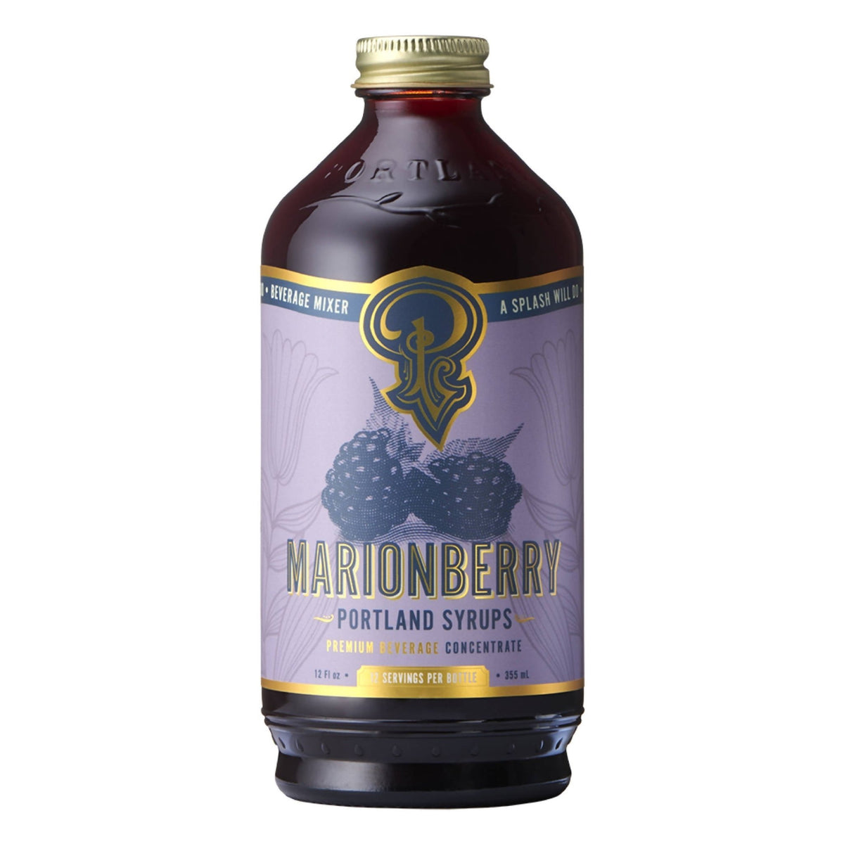 Marionberry Syrup – 6 x 12 oz