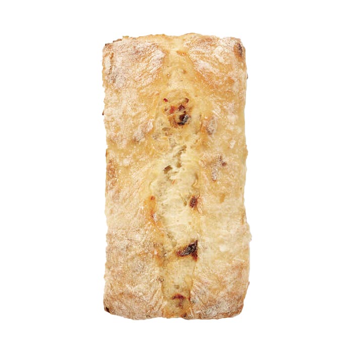 Boulart – Bun Ciabatta Red Pepper Onion, 48 PC – Pack of 1