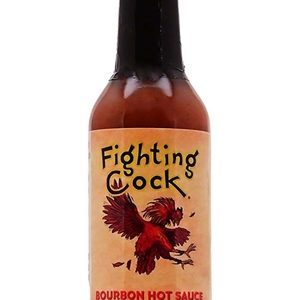 Fighting Cock Kentucky Bourbon Hot Sauce, 3.4oz.